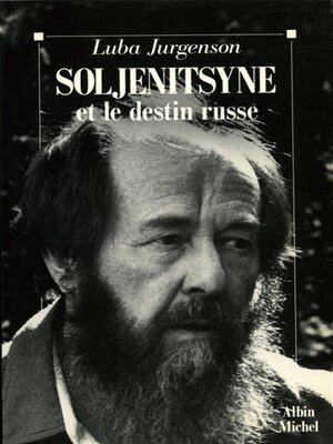 cover image of Soljenitsyne et le destin russe